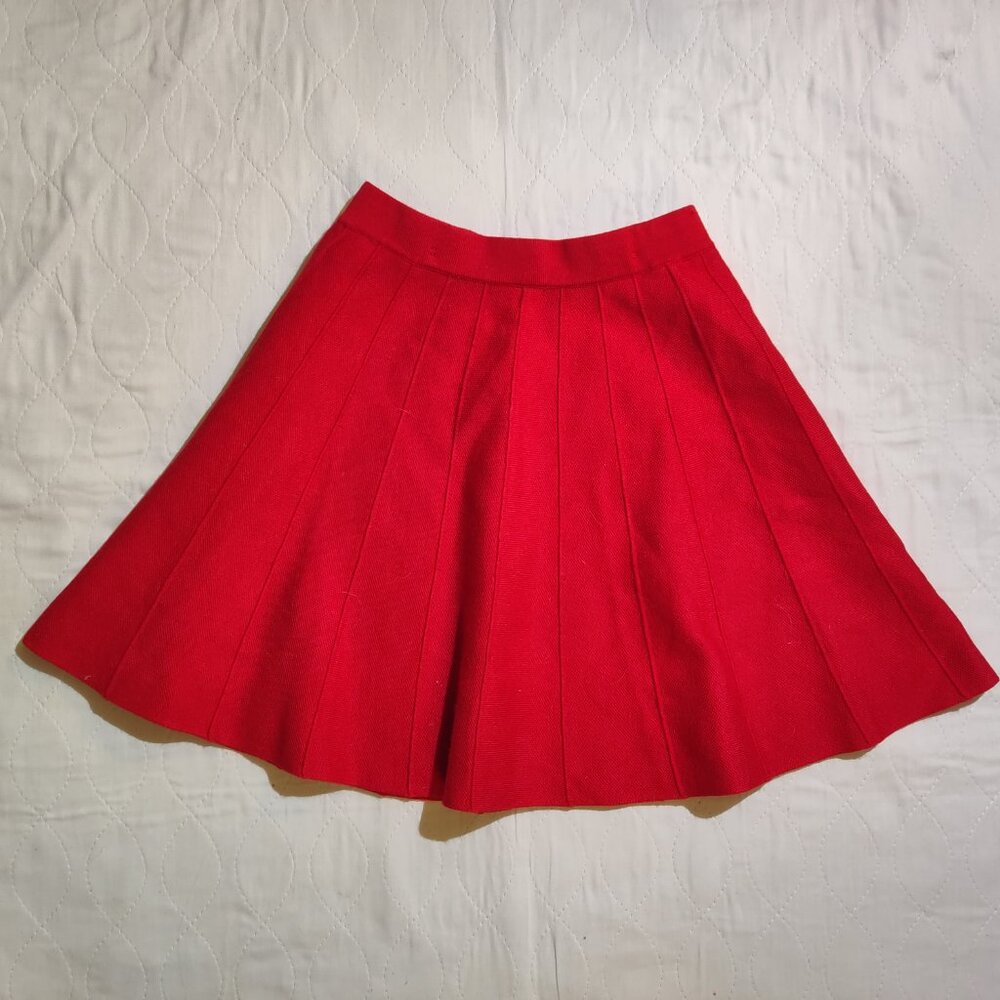 Vintage red tennis skirt Size 16